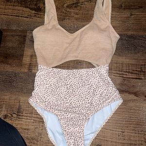 One Piece Bathing Suit